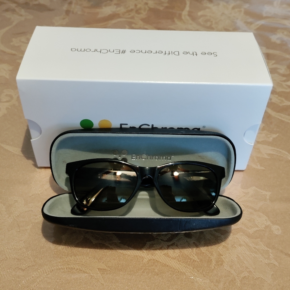 Women's Black Polarized Sunglasses